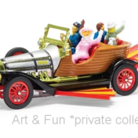Chitty Chitty Bang Bang Car mit vier Figuren aus dem Film 1968 1zu45 Corgi